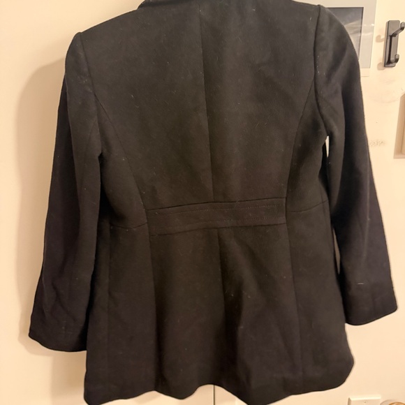 Black JCrew Pea Coat - Picture 3 of 3